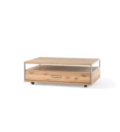 MCA Stolik kawowy ESPERO 115 cm  W Kolorze dąb Bianco