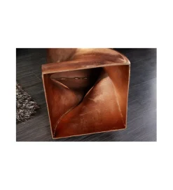 Invicta Interior - przedsprzedaż Stolik kawowy ESPIRAL Twist 45 cm miedziany