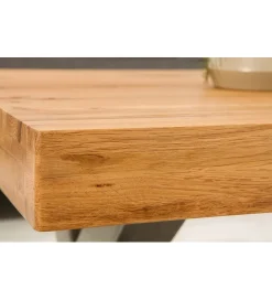 Invicta Interior Stolik kawowy FACTORY 110 cm drewno dąb dziki