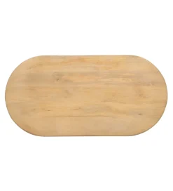 Zona-Design Stolik kawowy GEMPO 120 cm drewno mango naturalny