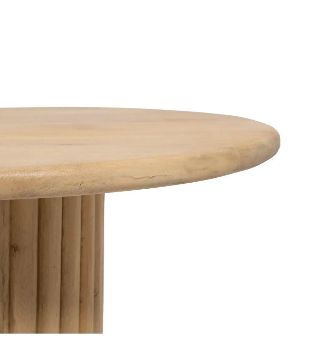 Zona-Design Stolik kawowy GEMPO 120 cm drewno mango naturalny