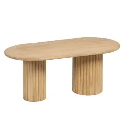 Zona-Design Stolik kawowy GEMPO 120 cm drewno mango naturalny
