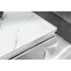 Invicta Interior Stolik kawowy GLORIA 100 cm w optyce marmuru