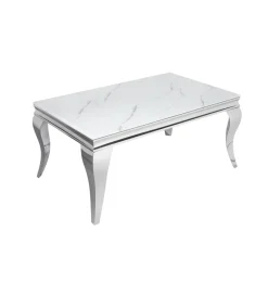 Invicta Interior Stolik kawowy GLORIA 100 cm w optyce marmuru