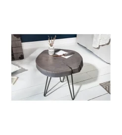 Invicta Interior Stolik kawowy Goa 43 cm akacja szara