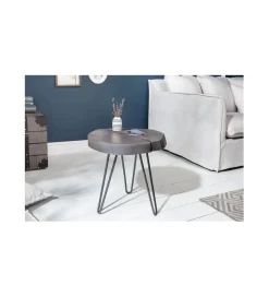 Invicta Interior Stolik kawowy Goa 43 cm akacja szara