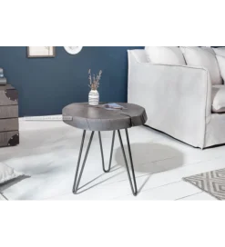 Invicta Interior Stolik kawowy Goa 43 cm akacja szara