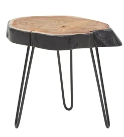 WOHNLING, GERMANY Stolik kawowy GOA 40 cm drewno akacja