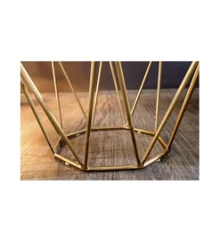 Invicta Interior Stolik kawowy GORAN 50 cm drewno akacja