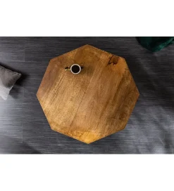 Invicta Interior Stolik Kawowy GORAN II 69 cm drewno mango