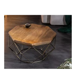 Invicta Interior Stolik Kawowy GORAN II 69 cm drewno mango