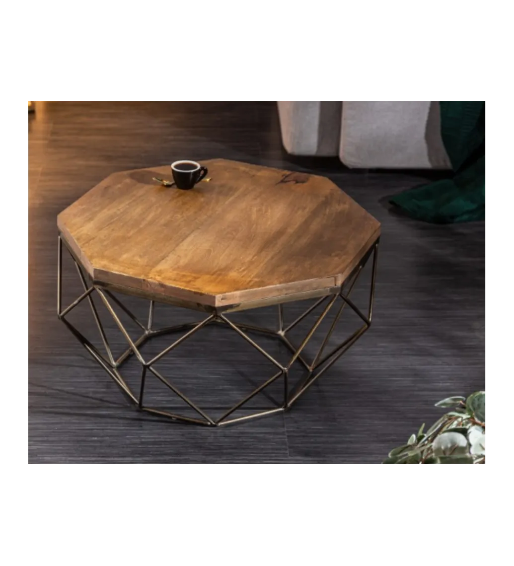 Invicta Interior Stolik Kawowy GORAN II 69 cm drewno mango