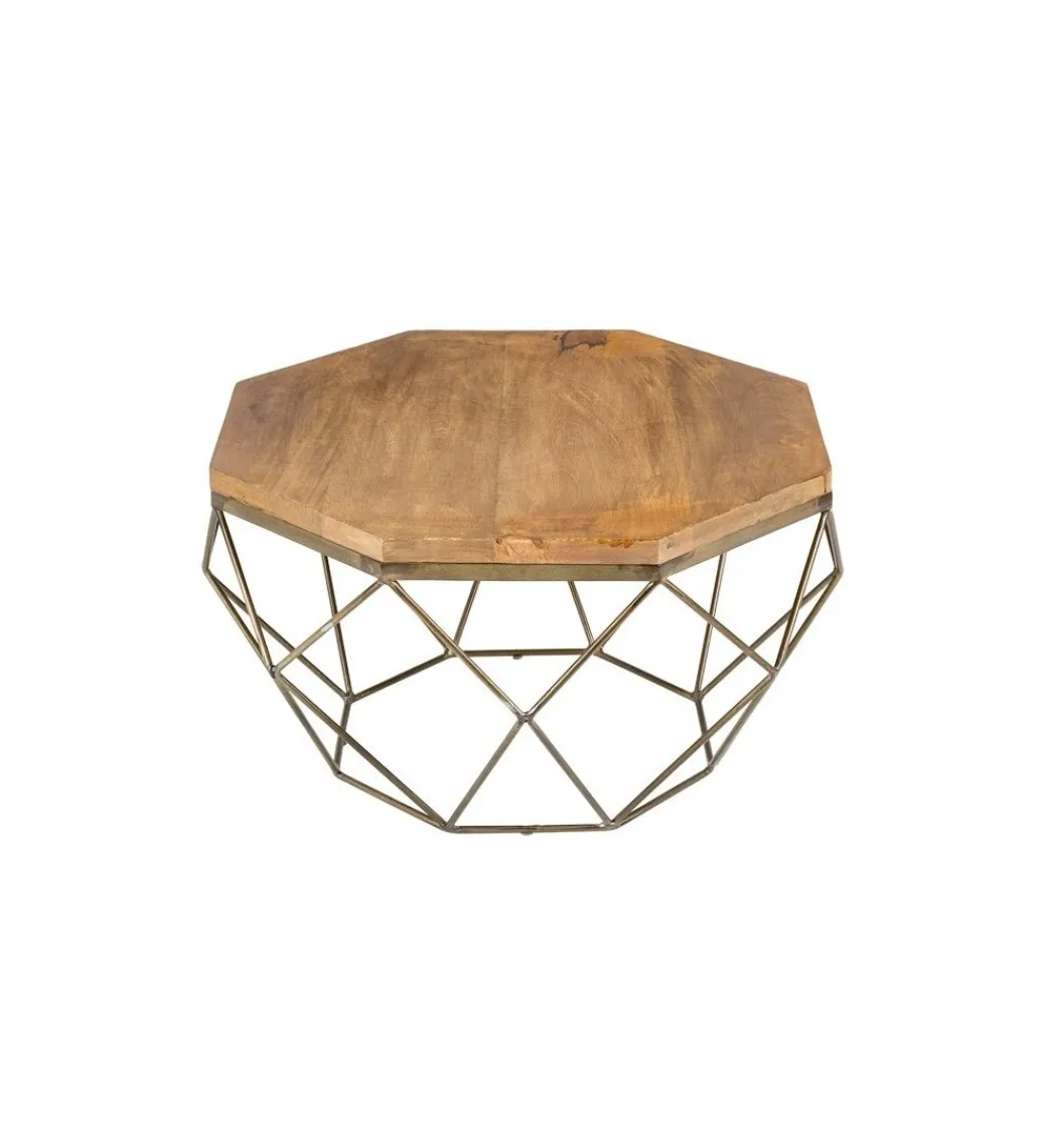 Invicta Interior Stolik Kawowy GORAN II 69 cm drewno mango