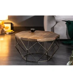 Invicta Interior Stolik Kawowy GORAN II 69 cm drewno mango