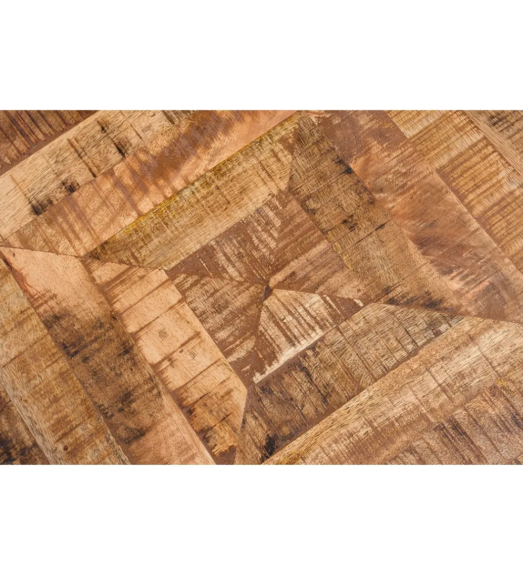 Invicta Interior - przedsprzedaż Stolik kawowy GRANDE Infinity Home 100 cm drewno Mango