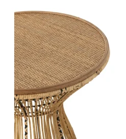 J-Line Stolik kawowy GROOVES 63 cm rattan
