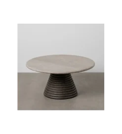 Zona-Design Stolik kawowy HYGYD 90 cm drewno mango
