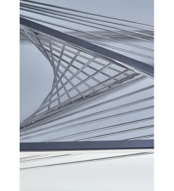 Halmar Stolik Kawowy INFINITY 120 cm srebrny