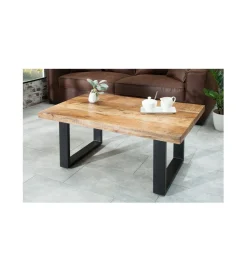 Invicta Interior Stolik kawowy Iron Craft 100 cm drewno mango