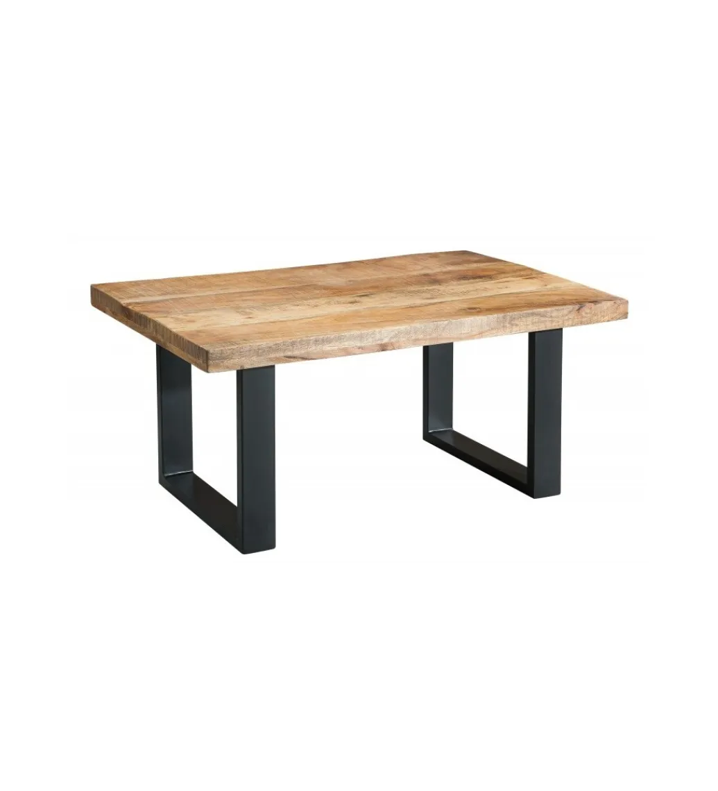 Invicta Interior Stolik kawowy Iron Craft 100 cm drewno mango