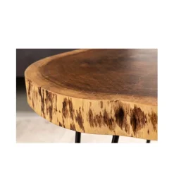 Invicta Interior Stolik kawowy KAKADU Goa 40 cm drewno akacja