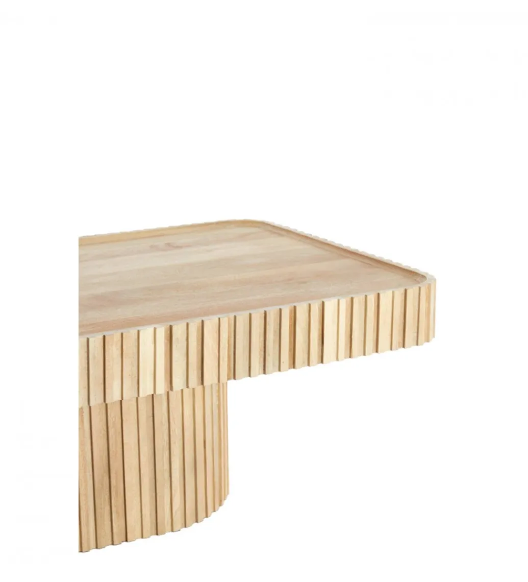 L&L Stolik kawowy KIOTO 120 cm drewno mango