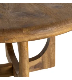 Zona-Design Stolik kawowy KONECEN 77 cm drewno mango