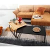 WOHNLING, GERMANY Stolik kawowy KORFI set 2 w optyce dębu outlet