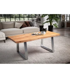 WOHNLING, GERMANY Stolik kawowy KORNEL 120 cm drewno akacja