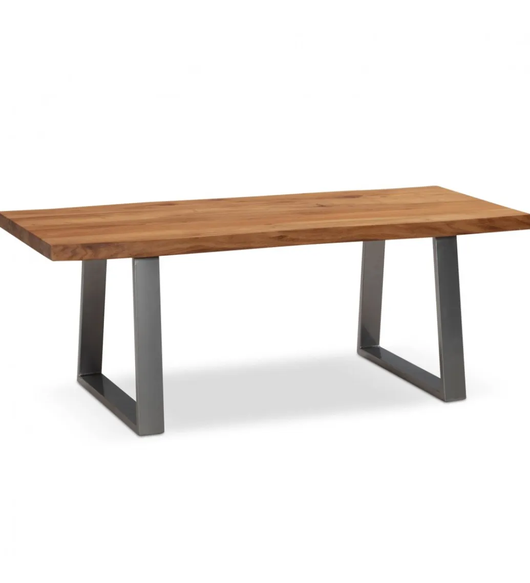 WOHNLING, GERMANY Stolik kawowy KORNEL 120 cm drewno akacja