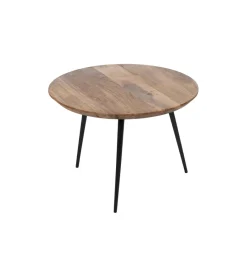 Zona-Design Stolik kawowy KORONE SET III drewno akacja