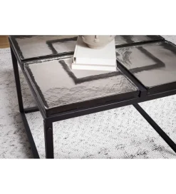 WOHNLING, GERMANY Stolik kawowy LAILA 58 cm czarny