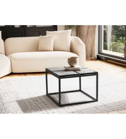 WOHNLING, GERMANY Stolik kawowy LAILA 58 cm czarny