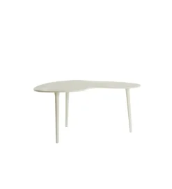 L&L Stolik kawowy LIONS 67 cm kremowy