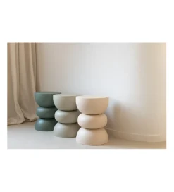 J-Line Stolik kawowy LISE 32 cm zielony