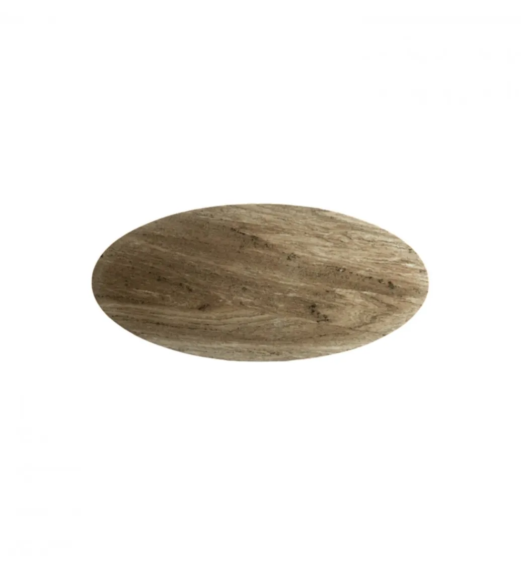 L&L Stolik kawowy LOES 140 cm efekt marmuru