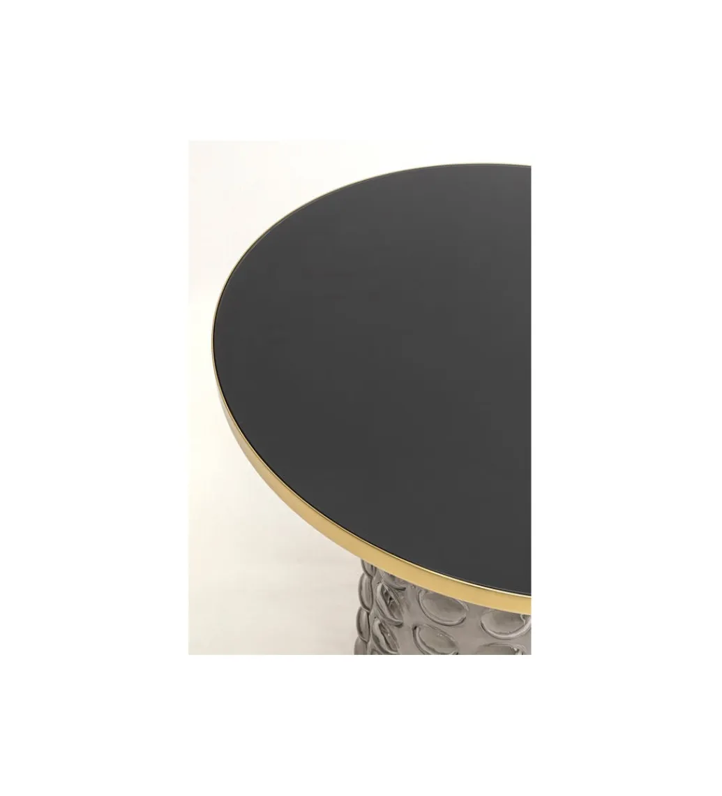 KARE Stolik kawowy LOLA 50 cm szary