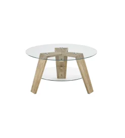 MCA Stolik kawowy LUBLIN 75 cm dąb