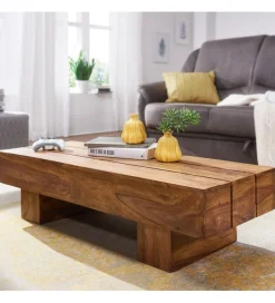 WOHNLING, GERMANY Stolik kawowy LUCCA 120 cm drewno sheesham