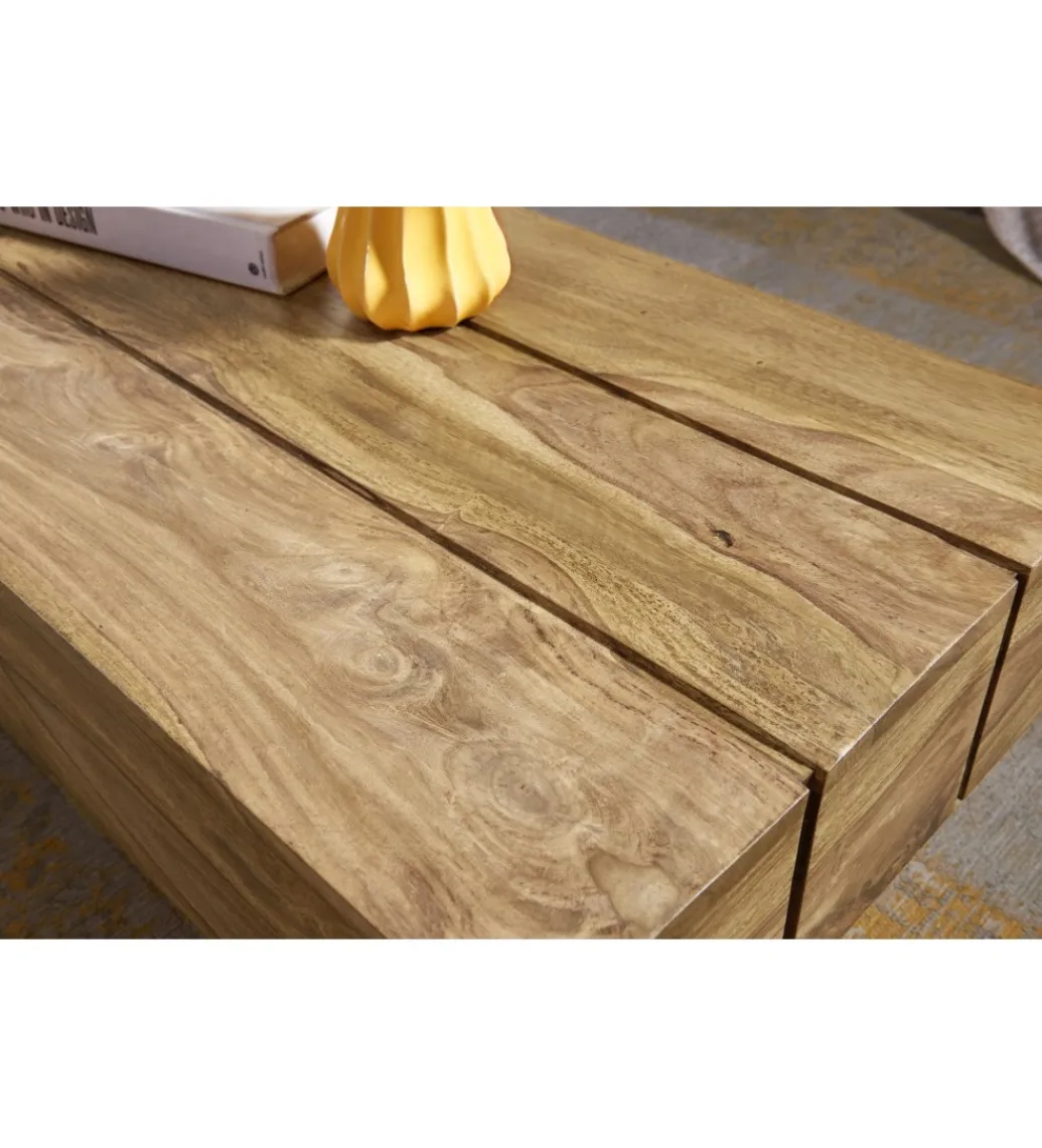 WOHNLING, GERMANY Stolik kawowy LUCCA 120 cm drewno akacja