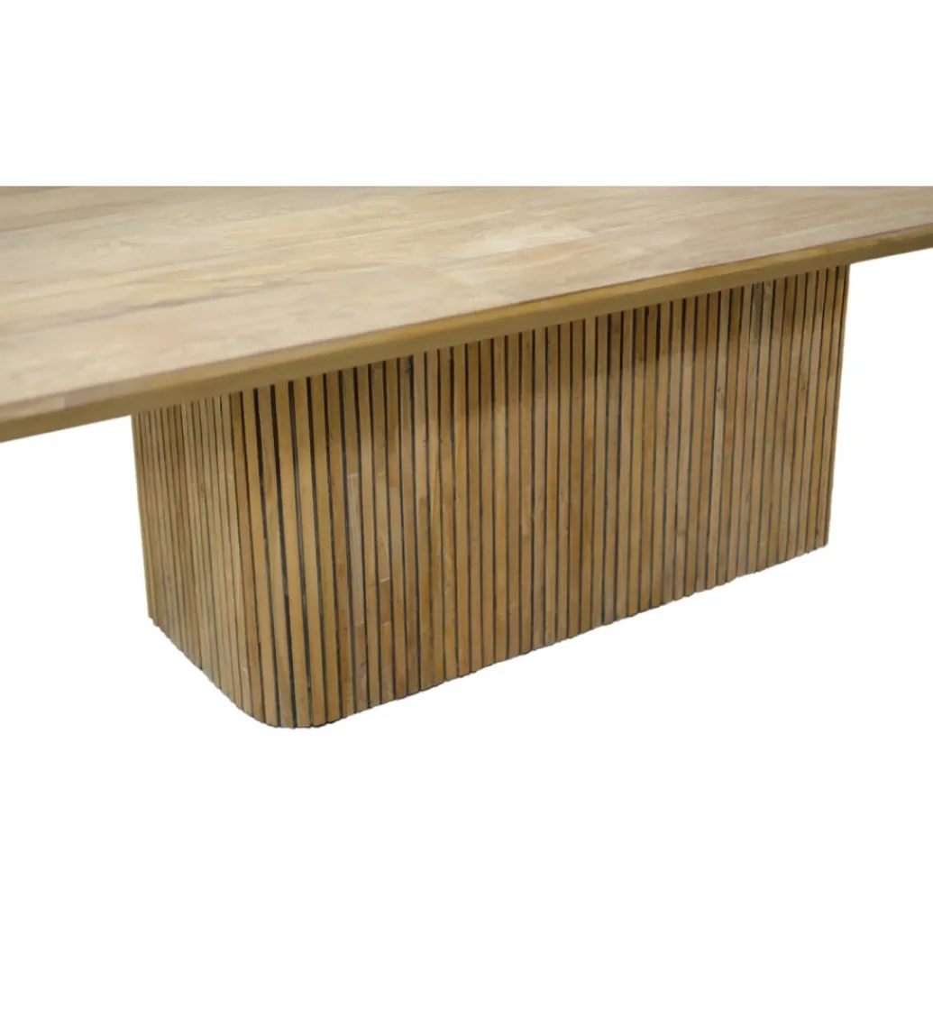 LF-Design Stolik kawowy LUSAN 120 cm drewno teak