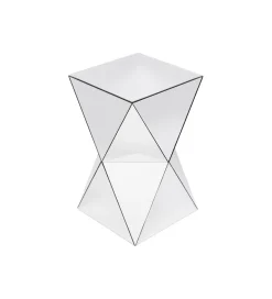 KARE Stolik kawowy LUXURY TRIANGLE 32 cm lustrzany