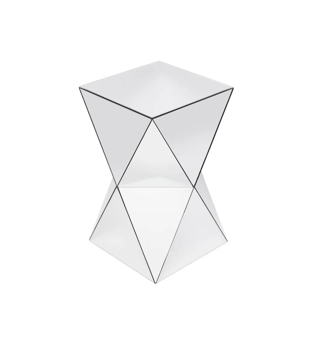 KARE Stolik kawowy LUXURY TRIANGLE 32 cm lustrzany