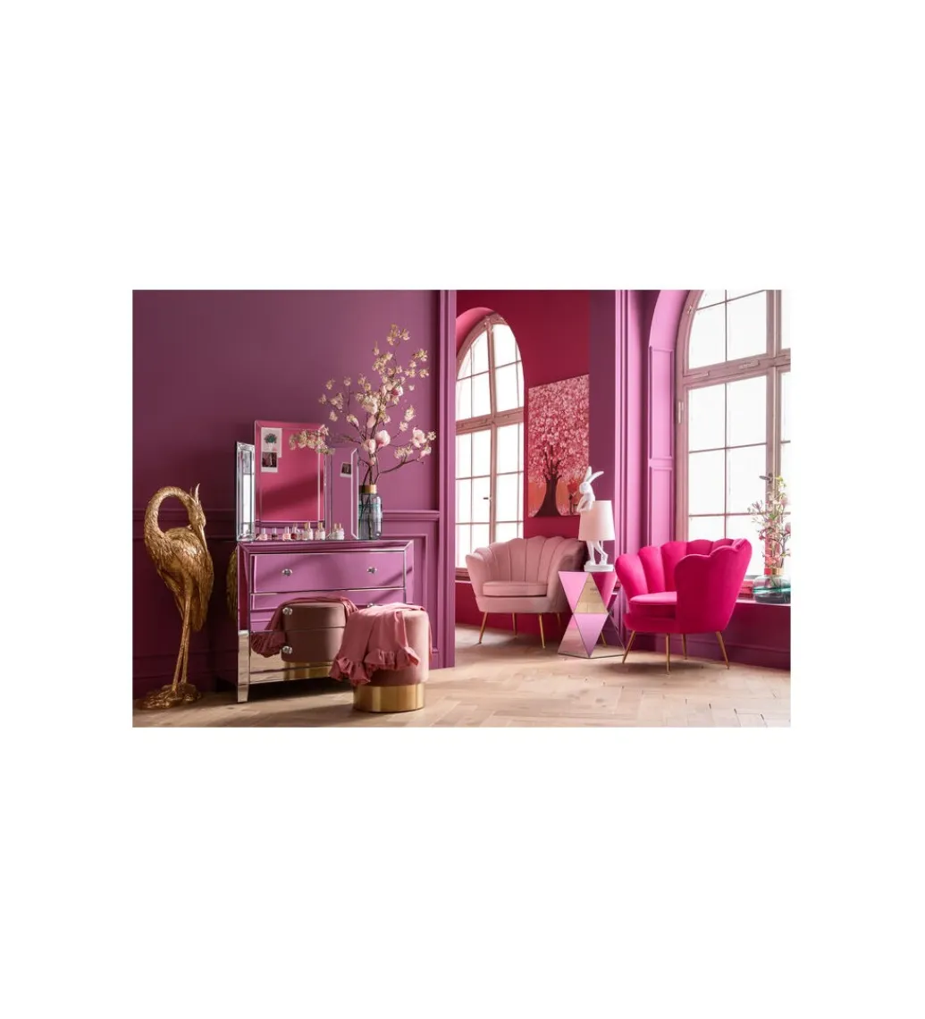 KARE Stolik kawowy LUXURY TRIANGLE 32 cm lustrzany