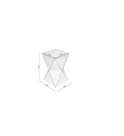 KARE Stolik kawowy LUXURY TRIANGLE 32 cm lustrzany