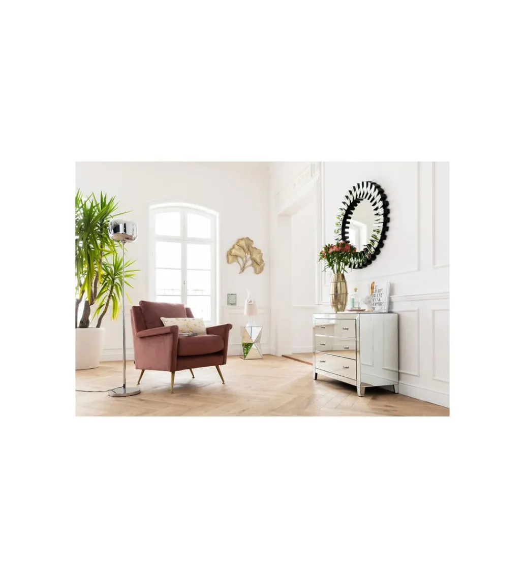 KARE Stolik kawowy LUXURY TRIANGLE 32 cm lustrzany
