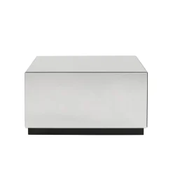 KARE Stolik kawowy LUXY MIRROR TRUNK 80 cm z szufladami