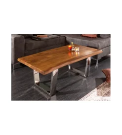 Invicta Interior Stolik kawowy Maamut 110 cm drewno akacja honey