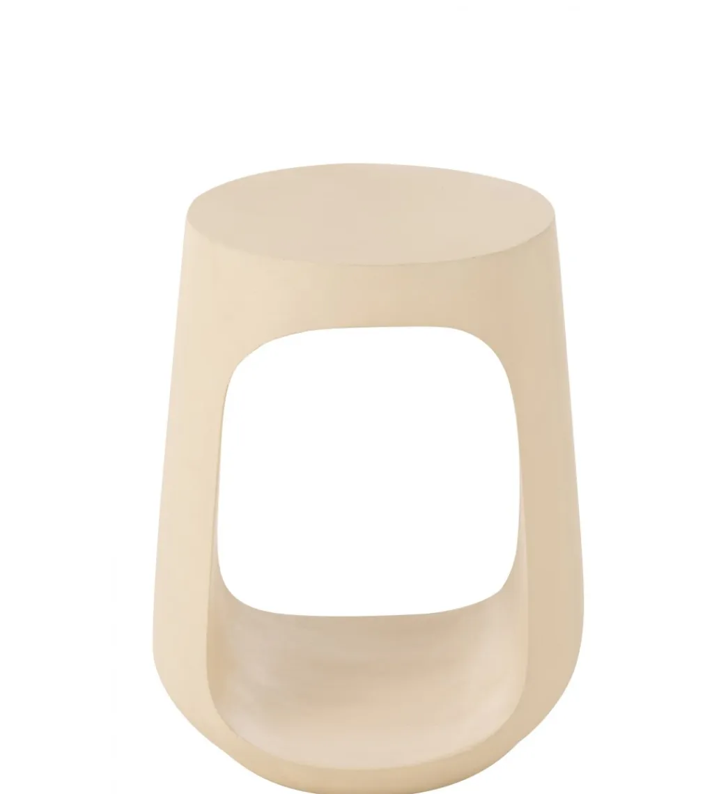 J-Line Stolik kawowy MAARK 35 cm drewno mango
