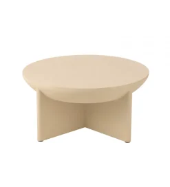 J-Line Stolik kawowy MAARK 90 cm drewno mango